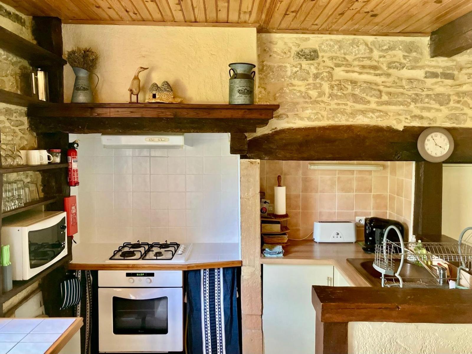 La Vieille Ferme: Superbe Complexe De 3 Gites En Pierre Avec Piscine Au Coeur Du Perigord Noir Saint-Genies ภายนอก รูปภาพ