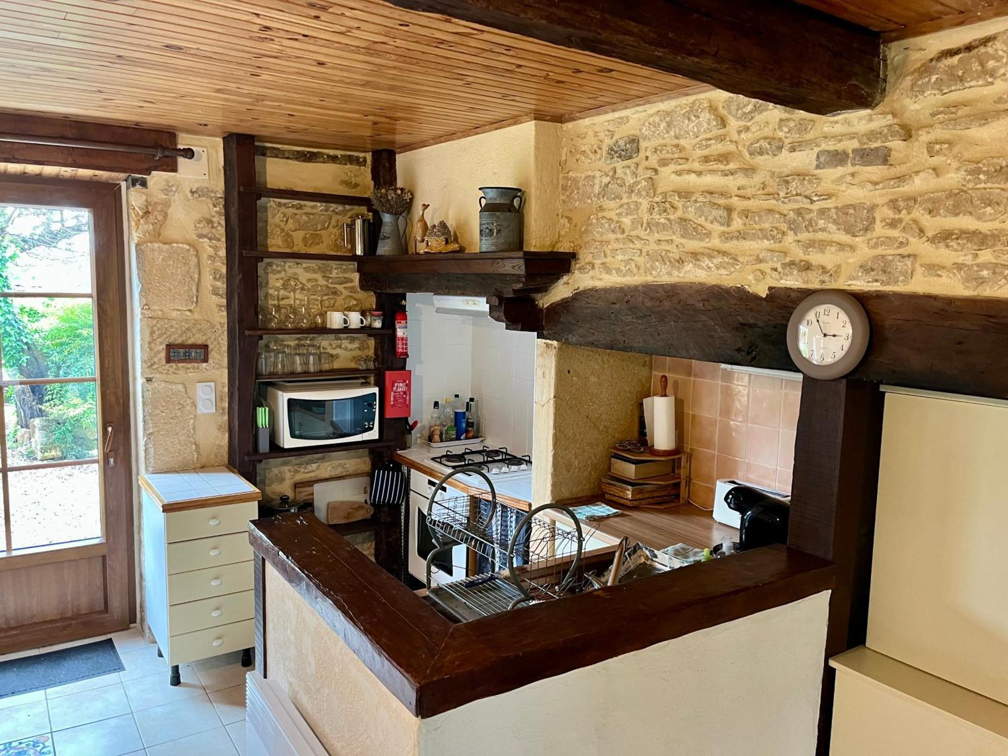 La Vieille Ferme: Superbe Complexe De 3 Gites En Pierre Avec Piscine Au Coeur Du Perigord Noir Saint-Genies ภายนอก รูปภาพ
